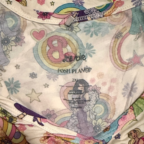 Posh Peanut Barbie Bamboo Set, Women’s Size 2X - Picture 2 of 2
